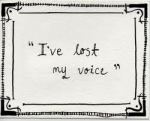 lost voice